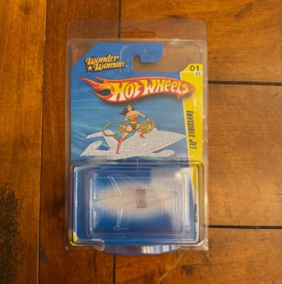 2010 SDCC HOT WHEELS WONDER WOMAN INVISIBLE JET UNTOUCHED - Image 1 of 2