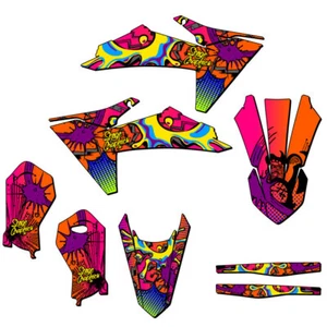 Kit de gráficos Senge naranja 2024-2025 SX 50 ZANY compatible con KTM - Imagen 1 de 10