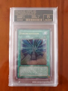 Yu-Gi-Oh! Future Fusion GRADED CARD EUROPEAN GRADING EG - Imagen 1 de 1