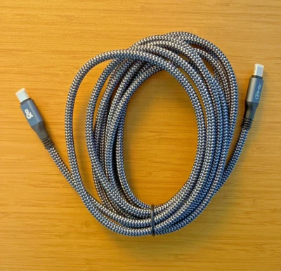 Ultra Fast USB C to USB C 3.1 Charging and Data Transfer Cable (10 foot) - Image 1 of 4