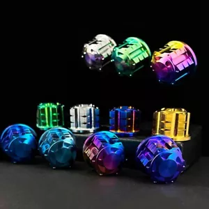 M16 M18 Titanium Nuts Hex Flange Motor nut Ti Fastener Anodized Color - Picture 1 of 20
