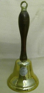 Virginia Metalcrafters Brass Bicentennial school bell - Picture 1 of 3