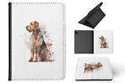 Case Cover For Apple Ipad|airedale Shepherd Dog Puppy Canine Watercolor #1