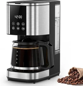 10-Cup Drip Coffee Maker, 24-Hour Programmable Coffee Brewer,Coffee Pot - Picture 1 of 7