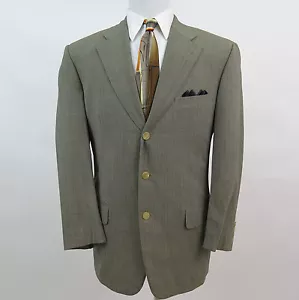Ermenegildo Zegna Neiman Marcus Wool High Performance Men's Suit 40 R 31x31 EUC - Picture 1 of 12