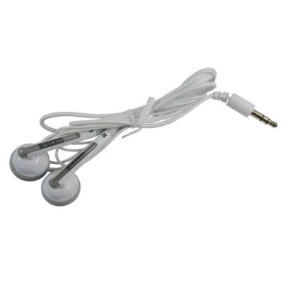 NEU Original Roberts WEISSE Ohrhörer für Sport DAB 2 3 4 5 6