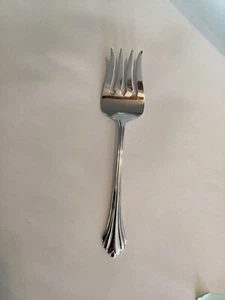 Oneida -Bancroft-Stainless Steel Flatware Pattern - Cold Meat Fork 8.5” - Bild 1 von 17