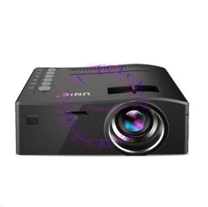 UNIC UC18 Mini Portable Projector Video Digital LED Projector AV VGA USB - Picture 1 of 1
