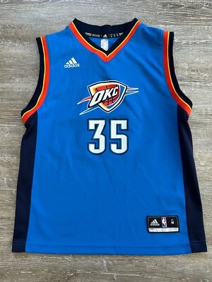 Adidas NBA Oklahoma City Thunder Kevin Durant #35 Jersey Youth Medium 2014 OKC - Image 1 of 4