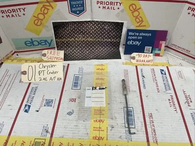 01-05 CHRYSLER PT CRUISER PERILLA DE CERRADURA DE PUERTA TRASERA DERECHA VARILLA DE TRACCIÓN PASADOR LENGÜETA OE Foto 1 de 3