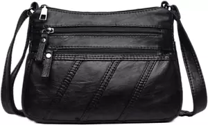 Crossbody Bags for Women Waterproof Shoulder Bag Messenger Bag Casual PU Leather - Picture 1 of 9