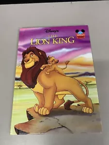 The Lion King DISNEY HARDCOVER BOOK - Imagen 1 de 5