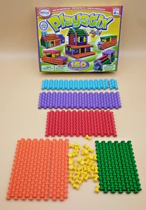 Plastix Popular Playthings 150 Piece Building Set Complete STEM Construction - Picture 1 of 9