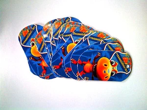 Dinosaurier Zug - 8 Papier Erkennungsmarken - Party Gastgeschenk Beute Weihnachten Spielzeug Preisschild   - Bild 1 von 1