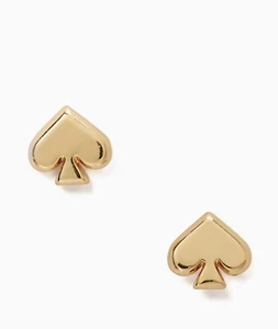 kate spade NY - heart earrings - gold - metal material - Picture 1 of 4