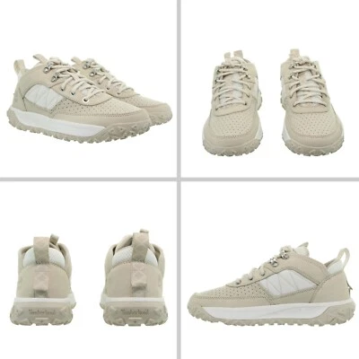 Timberland Women's GREENSTRIDE MOTION 6 LOW White Nubuck Hiker Shoes Size 7 NIB - Image 1 of 4
