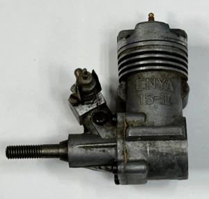 Vintage Enya .15 15 III Two Stroke Nitro RC Remote Control Airplane Engine - Picture 1 of 2