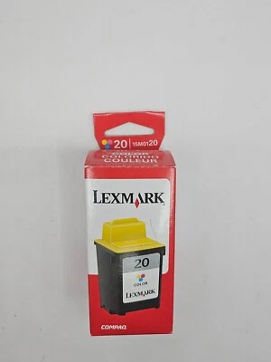 Lexmark 20 Color Cartridge Genuine OEM Sealed Brand New in Box - Image 1 of 4