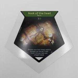 HECATOMB CCG Last Hallow's Eve Rare BOOK OF THE DEAD x1 WotC 2005 - Picture 1 of 1