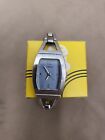 Lorus Watch Womens Silver Tone Rectangle Face New Battery