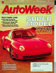 AutoWeek Magazine September 15, 2003 Super Model Porsche 911 - Imagen 1 de 2