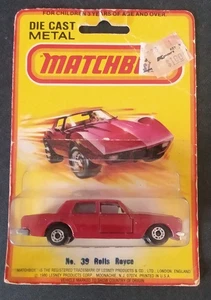 Vintage Matchbox 1/64 1980 Rolls Royce - Picture 1 of 2