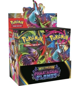 Pokémon TCG Mega Evolutions 2 Phantasmal Flames Booster Box SEALED - Picture 1 of 3