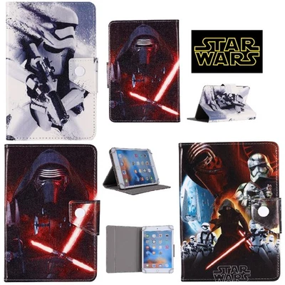 tablet Cover Case for Amazon Fire 7/HD 8 10/Max 11 13th Gen ( Star wars Theme ) - Image 1 of 4