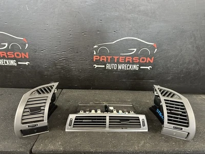 03-06 BMW Z4 LEFT CENTER RIGHT DASH HEATER A/C AIR CONDITIONER VENTS - Image 1 of 4