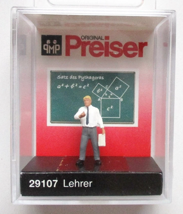 NUEVO HO Preiser 29107 MAESTRO: Figura de pie individual (ENVÍO desde CHICAGO) Foto 1 de 1