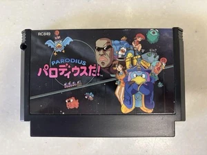 Parodius Da Famicom FC Nintendo Japan Import Konami Gradius Style Shooter - Picture 1 of 3