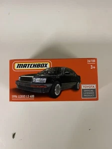 Matchbox 1994 Lexus LS 400 1:64 Scale Diecast Diorama Model Car Black #26 - Picture 1 of 2