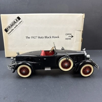 Danbury Mint 1927 Stutz Black Hawk Convertible 1:24 Diecast Car W/Box - Image 1 of 4