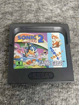 Sonic the Hedgehog 2 Sega Game Gear Video Game Cartridge Japan Tested - Image 1 of 4