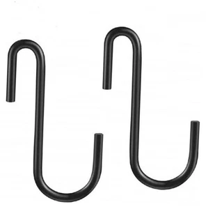 S Hooks - Heavy Duty S Shaped Hooks Pan Pot Holder Rack Hooks Hanging Hangers - Picture 1 of 5