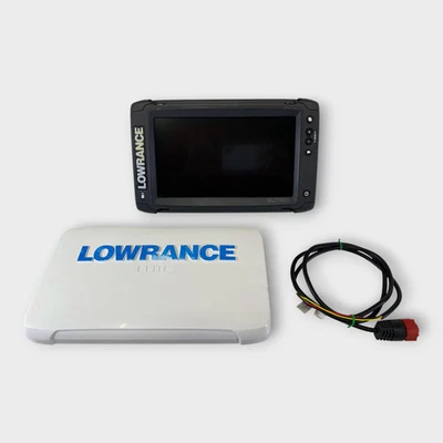 Lowrance Elite-9 Ti2 Chartplotter -No Transducer- W/Suncover (Tested Good) - Image 1 of 4