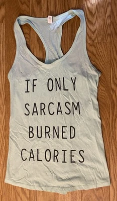 Camiseta sin mangas atlética Next Level para mujer talla grande divertida entrenamiento atlético espalda corredor Foto 1 de 4