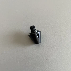 Single Replacement *Black* Adidas SG Soccer Metal Stud/Cleat Soft Ground 11mm - Picture 1 of 2