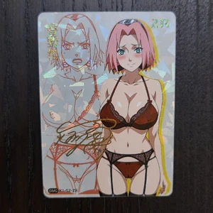 Naruto Sakura Haruno Sexy Lingerie underwear K1 Dream Goddess ZR Holo Card S50 - Picture 1 of 7