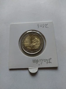 2 Euro Gedenkmünze Italien 2006 Olympische Winterspiele Turin in Münzrähmchen - Bild 1 von 2