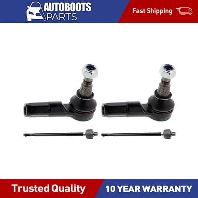 Extremidades de haste de amarração externa interna frontal 4 peças para Freightliner Sprinter 2500 2010-2018 - Imagem 1 de 4