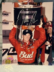 Dale Earnhardt Jr Daytona 500 Win Signed BUD 8x10 Photo - Hologram & COA - Picture 1 of 3