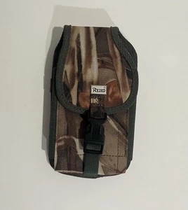 REIKO Camo Pouch Belt Loop Holster - Cell Phone Case Universal Hunting, Hiking - Picture 1 of 4