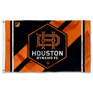 Houston Dynamo Large Grommet Flag - Picture 1 of 6