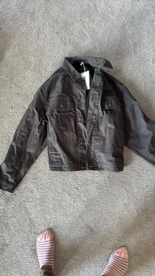 Jaqueta facial cinza acne studios - Imagem 1 de 3