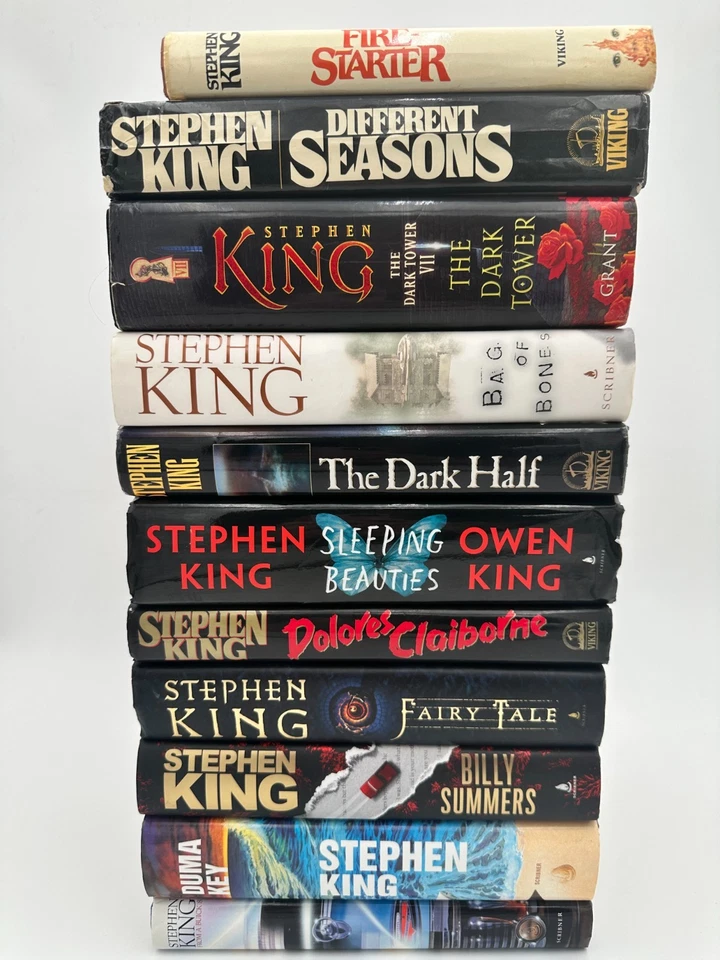 Lot Of 11 Stephen King Hardcover Books MULTIPLE FIRST EDITIONS - Image 1 of 4