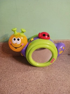 Музыкальная улитка Fisher-Price Go Baby Go 1-2-3 Crawl Along With Me работает  - Изображение 1 из 4