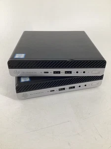 2 Stück HP Elitedesk 800 G3 Mini PC (i5-6500T, 8GB RAM, ohne SSD, ohne OS) ohne AC *lesen - Bild 1 von 9