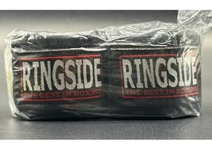 New Ringside Mexican Style Boxing MMA Handwraps Hand Wrap Wraps 180" - Black - Picture 1 of 2