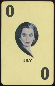 Vintage Munsters Brettspiel Lily 0 Ersatz Spielkarte Horror Ephemera - Bild 1 von 2